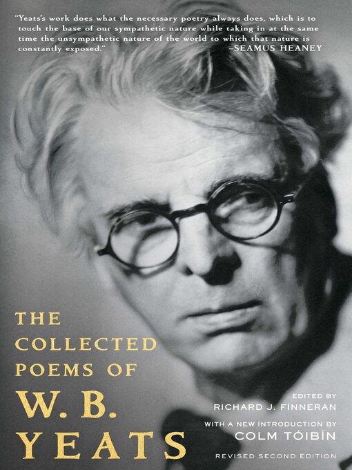 Title details for The Collected Works of W. B. Yeats, Volume I by Richard J. Finneran - Available
